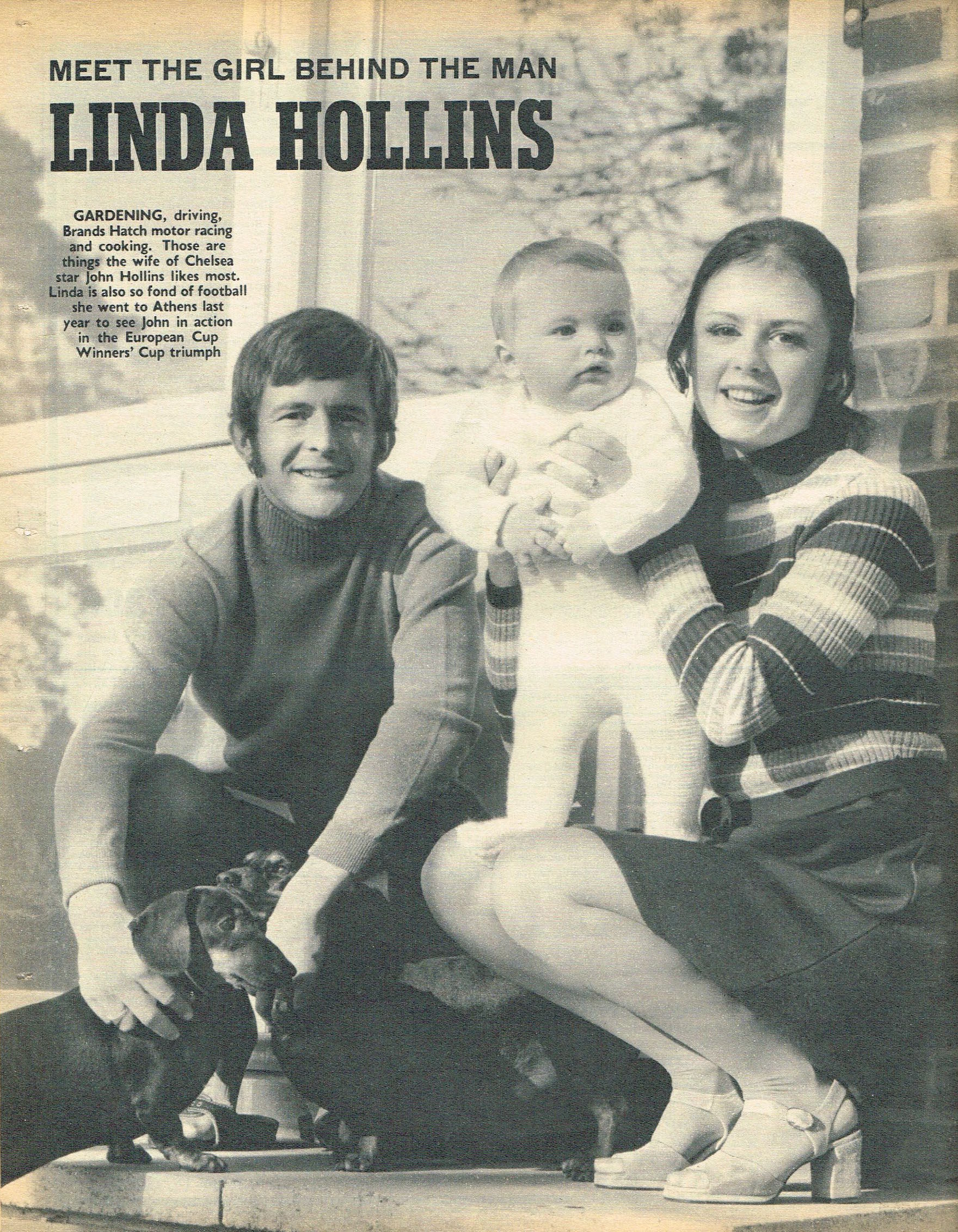 Linda Hollins is John Hollins wife & they have a child together - Here is what we know 2 Linda Hollins