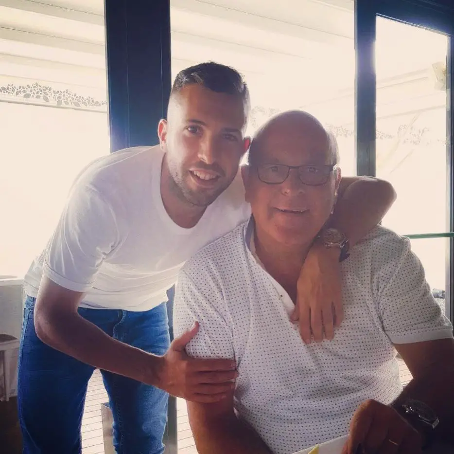All about Jordi Alba parents: Mother, Maria Jose and father, Alba Miguel 3 Jordi Alba's father, Alba Miguel