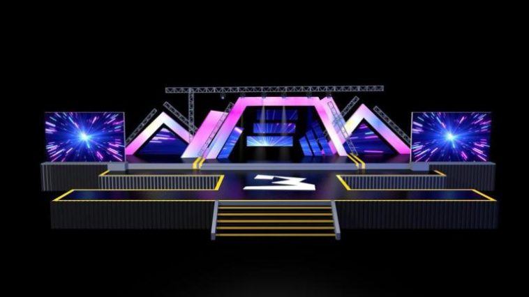 3D Sketch Of 3 Music Awads'19 Stage Design Revealed