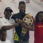 WWE Champion Kofi Kingston Arrives In Ghana