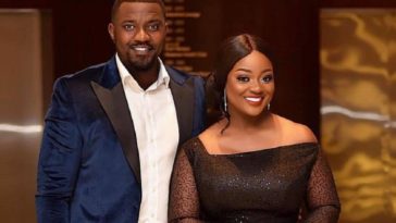 John Dumelo and Jackie Appiah