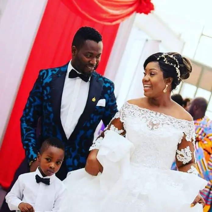Actor Adjetey Annan and wife renew Wedding Vows After 12 Years