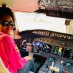 Regina Daniels flaunts her husband’s new jet on social media