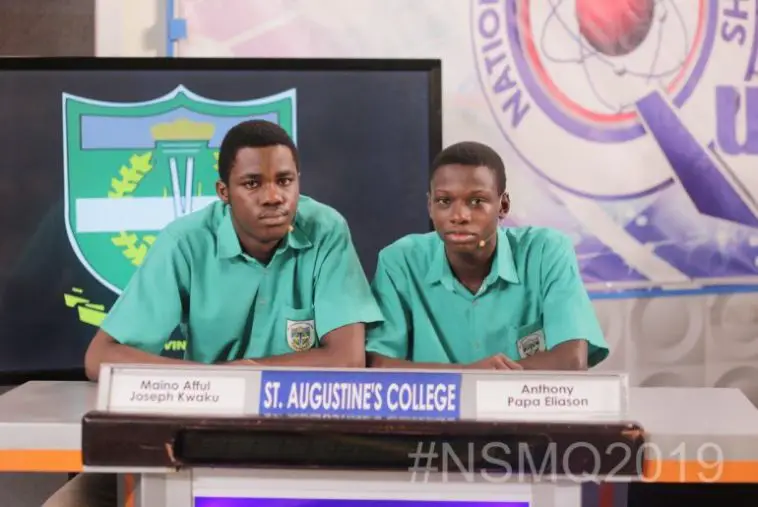 St. Augustine’s College Wins Of 2019 National Maths & Science Quiz