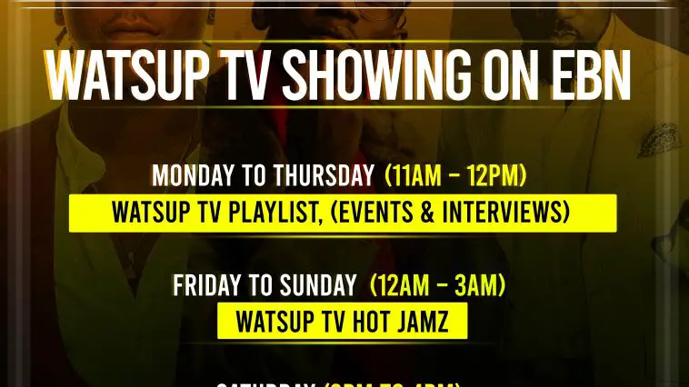 WatsUp TV now airs 14 hours weekly on EBN Channel