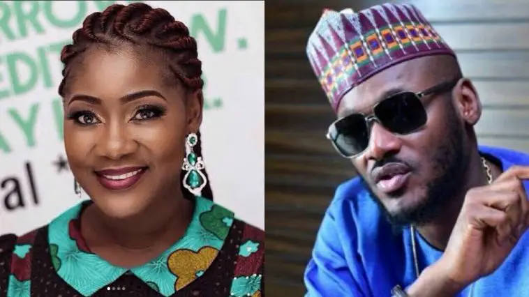 mercy johnson urges 2face to run for president