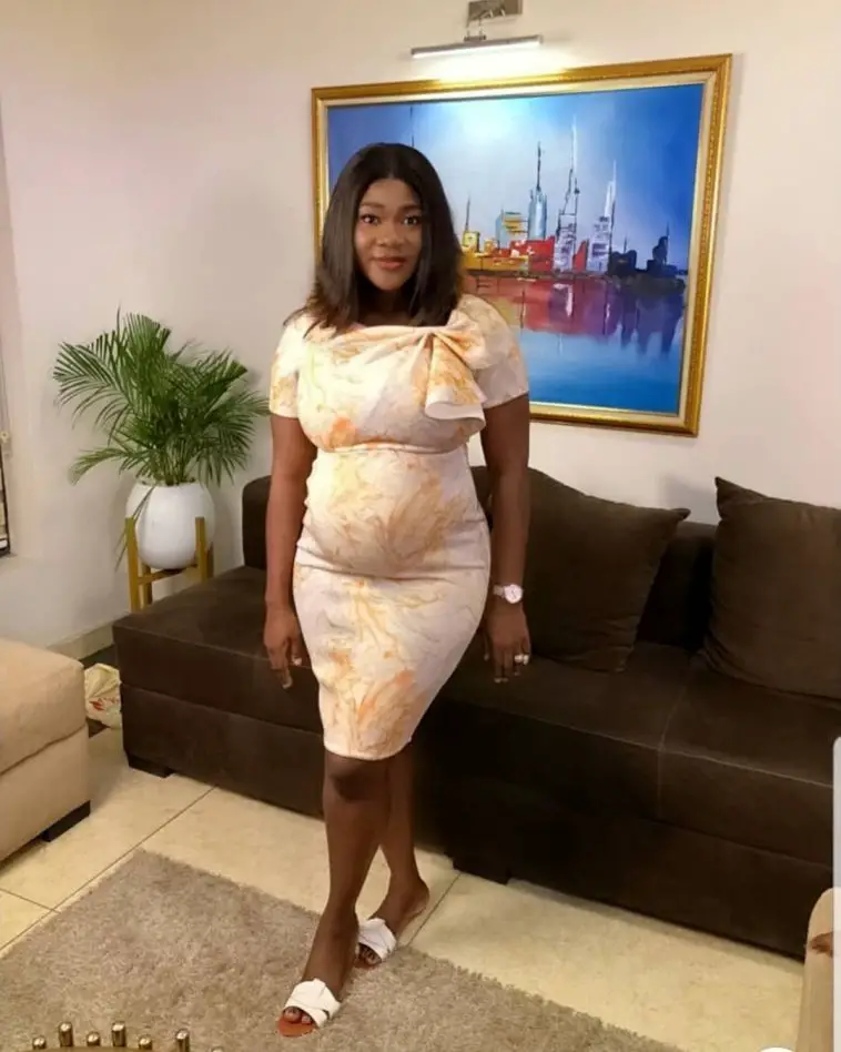 Celebrities gush over cute photo of heavily pregnant Mercy Johnson