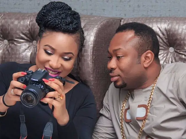 Tonto Dikeh and Churchill