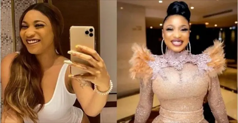 Tonto Dike hints that she walked out of her marriage