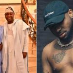 Davido has opened up on what happened when his father first saw tattoos