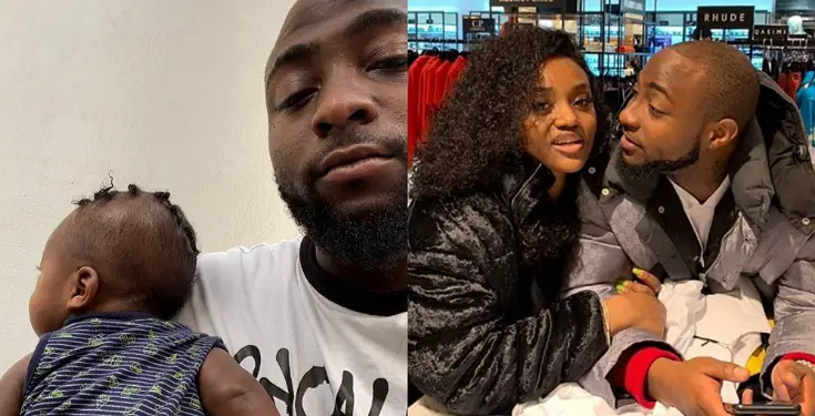 “Mothers are trying” – Davido says as he looks exhausted from babysitting amidst Chioma’s recovery
