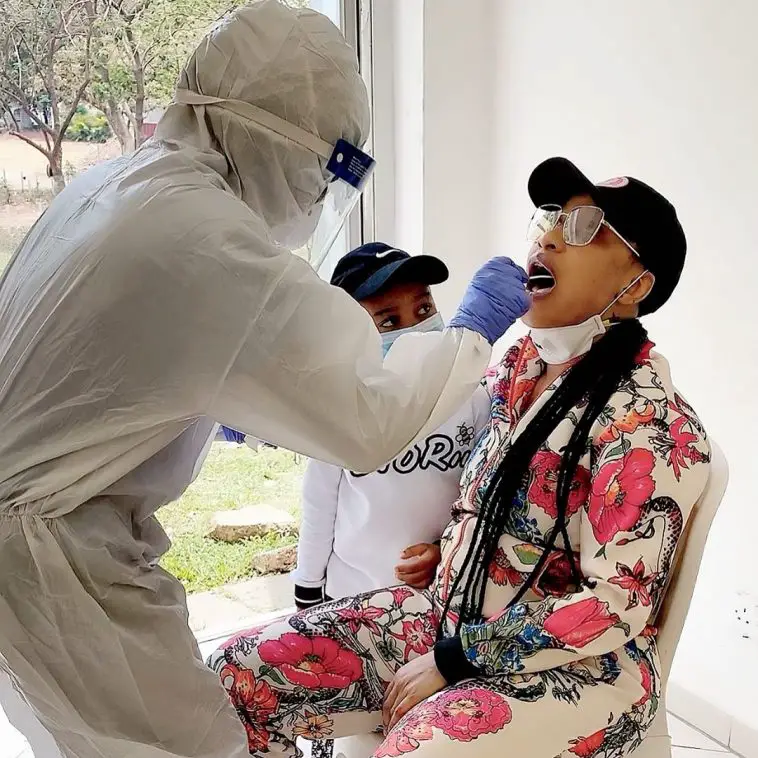 Tonto Dikeh takes test for coronavirus