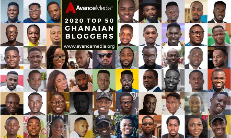 Avance Media Announces 2020 Top 50 Ghanaian Bloggers Ranking