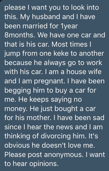 Pregnant Wife Files For Divorce 