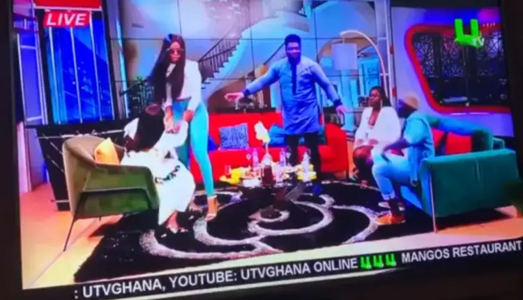 Freda Rhymz nearly walks off set after confrontation with Sista Afia on UTV ( Video ) 2 Freda Rhymz nearly walks off set