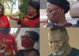 Tears flow as Mercy Asiedu visit Bishop Nyarko’s family