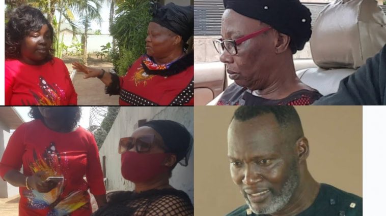 Tears flow as Mercy Asiedu visit Bishop Nyarko’s family