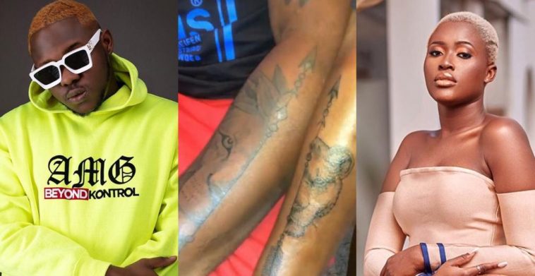 Medikal And Fella Makafui Tattoo