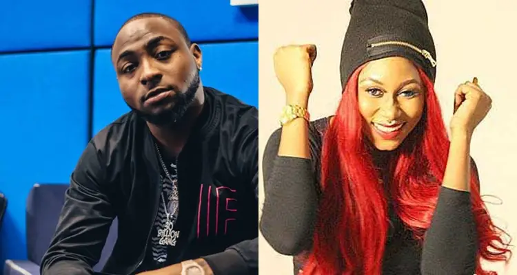 Cynthia Morgan and Davido