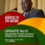 COVID-19 Update 11 with Akufo-Addo