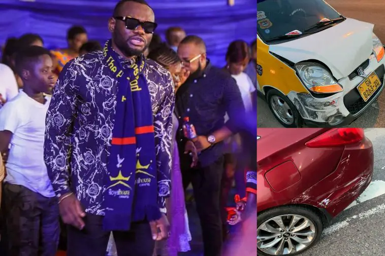 Prince David Osei Car Accident