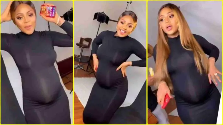 Regina Daniels Baby Shower