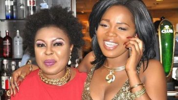 Afia Schwarzenegger and MzBel