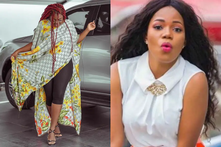 John Mahama Is Not The Mystery Man Behind My Fight With Mzbel – Tracey Boakye 2 Mzbel and Tracey Boakye