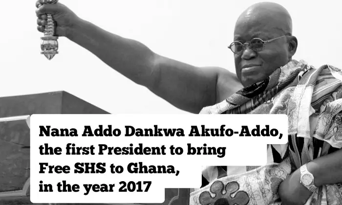 Nana Addo Jumps On 'Ghana History Memes' With free Shs Post