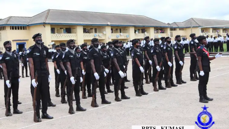 Ghana Police Service Passes Out 1,183 Recruits