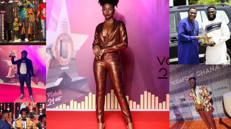 Top 10 Ghanaian Artistes Who Won Their First VGMA In 2020