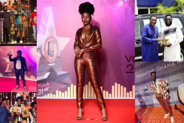 Top 10 Ghanaian Artistes Who Won Their First VGMA In 2020