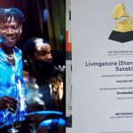 Stonebwoy Receives Recognition Certificate From Grammy