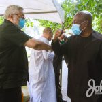 John Mahama Consoles Rawlings On His Mother’s Passing