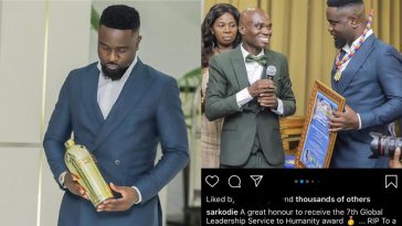 Dr UN: Sarkodie Finally Reacts To Take UN Awards Brouhaha After Phone Call With Shatta Wale