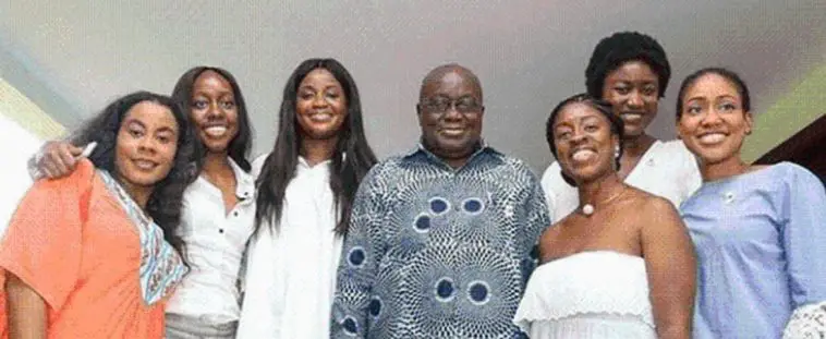 Beautiful Family of President Akufo Addo