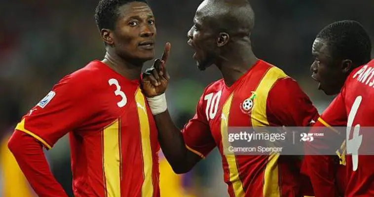 Twitter Descends On Asamoah Gyan For Allegedly Attacking Tennis Player