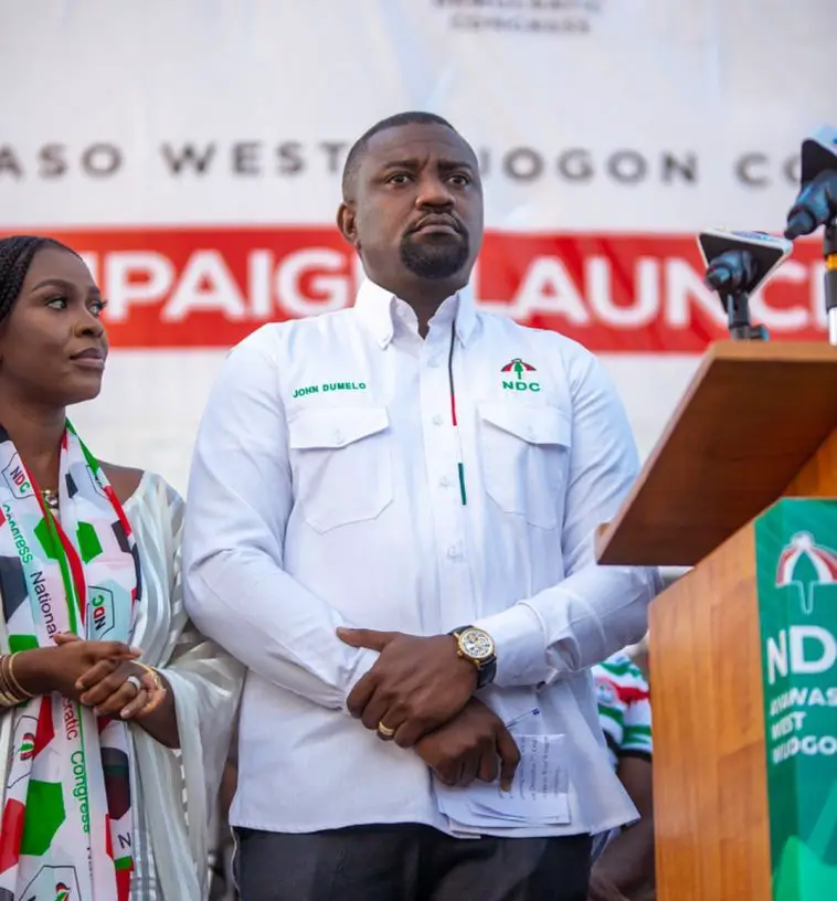 John Dumelo Pledges To Invest 50% Of His Salary As MP In The Youth