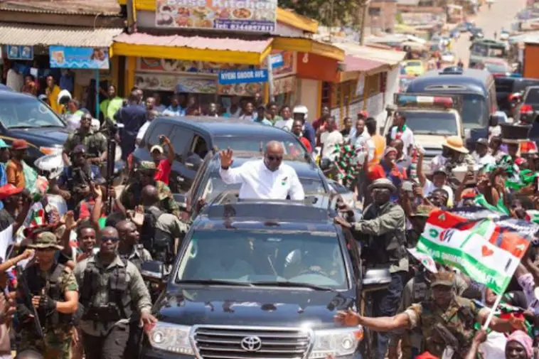 Mahama To Visits Family Of Late Mfantseman MP As He Begins Campaign Tour In Central Region Today