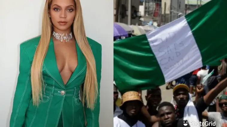 Beyonce Reacts To Peaceful #EndSars Protest In Nigeria