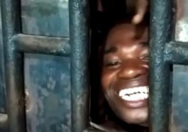 Video Of Dr UN Happy In Police Cells With Inmates Demanding For Their Award From Him