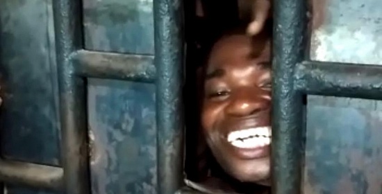 Video Of Dr UN Happy In Police Cells With Inmates Demanding For Their Award From Him