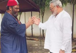 My dear friend is gone’ – Nollywood’s Pete Edochie mourns J.J Rawlings