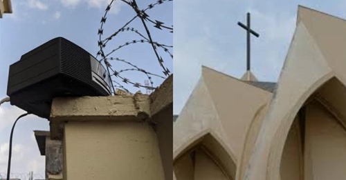 Man Faces Sound System In Direction of Church That Always Disturbs Him