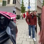 Moment DJ Cuppy Interrupted a Man Who Tried To Pose With Her Ferrari
