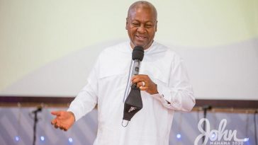 Mahama urges NDC supporters to demonstrate peacefully