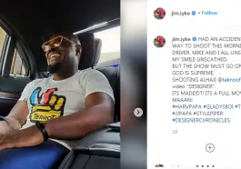 Jim Iyke Recounts Near Death Experience