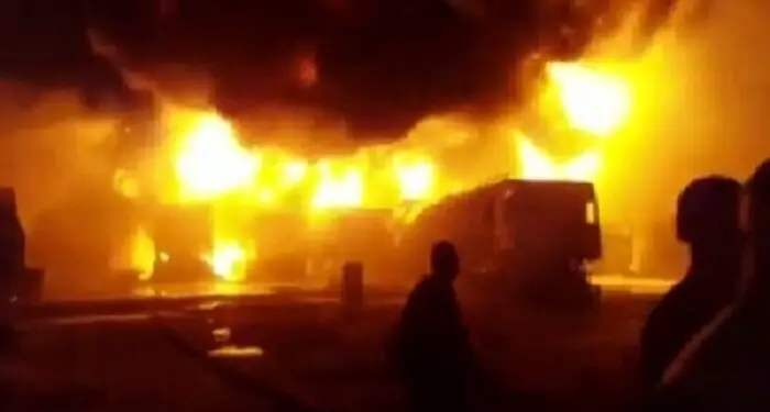 Fomena EC Office Set On Fire