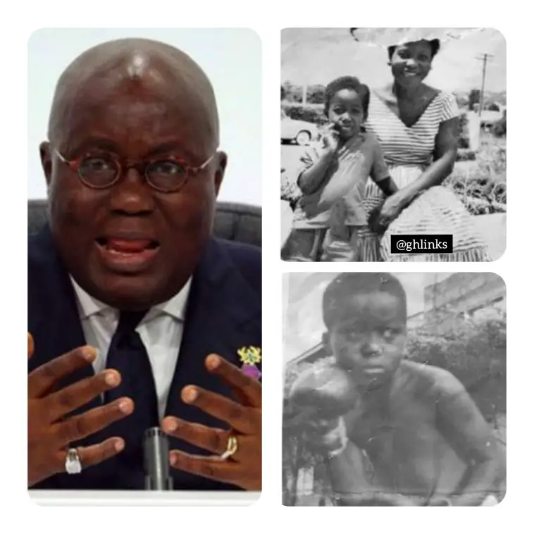 Check Out Childhood Photos of President Nana Akufo Addo