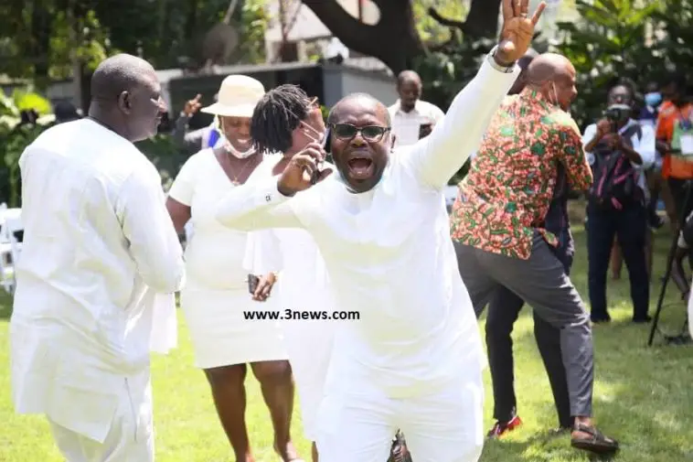 Jubilation at Akufo Addo’s residence